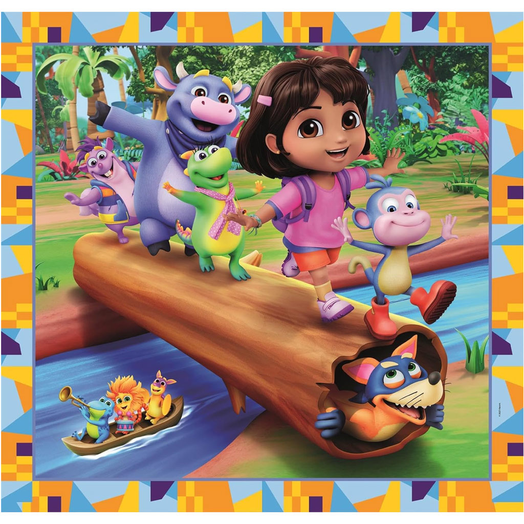 imagen de Dora la exploradora 3x48 piezas Supercolor puzzle - Clementoni 3