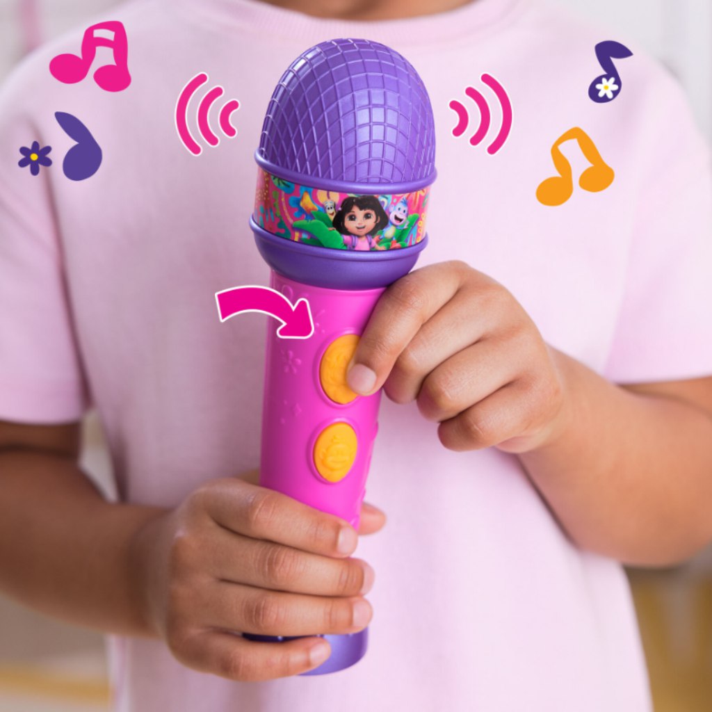 imagen de Dora, la exploradora micrófono con melodías - Spin Master 2