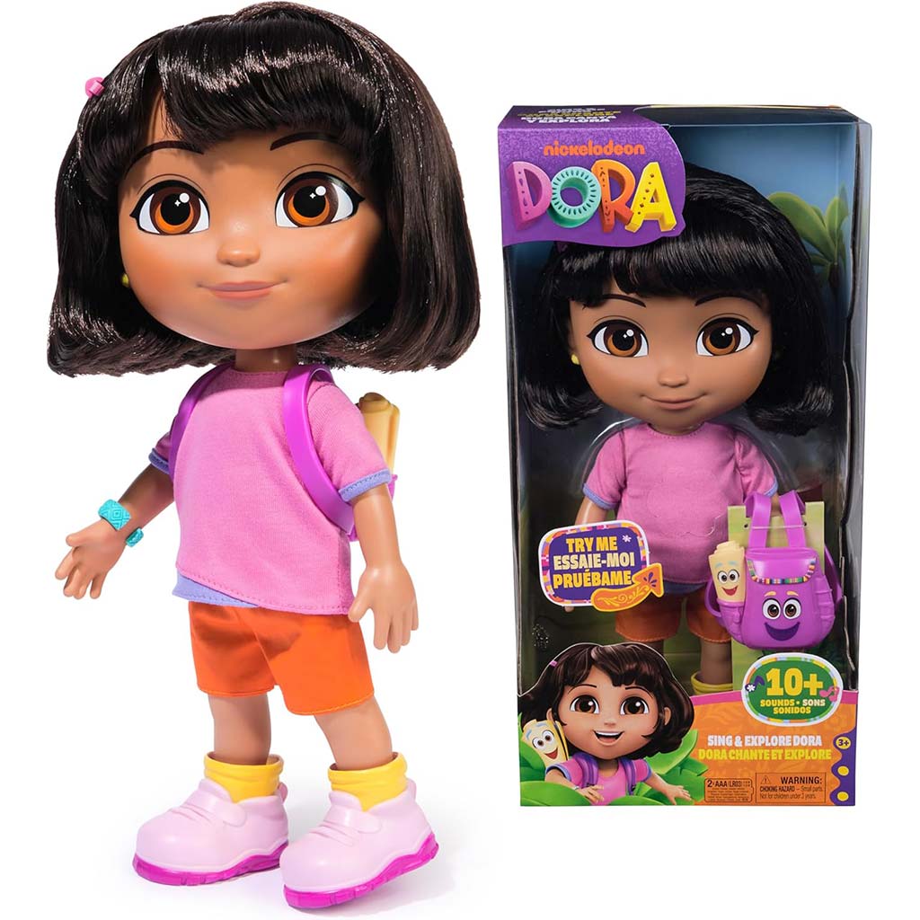 imagen de Dora la Exploradora - Muñeca Dora que Canta de 30 cm - Spin Master 1