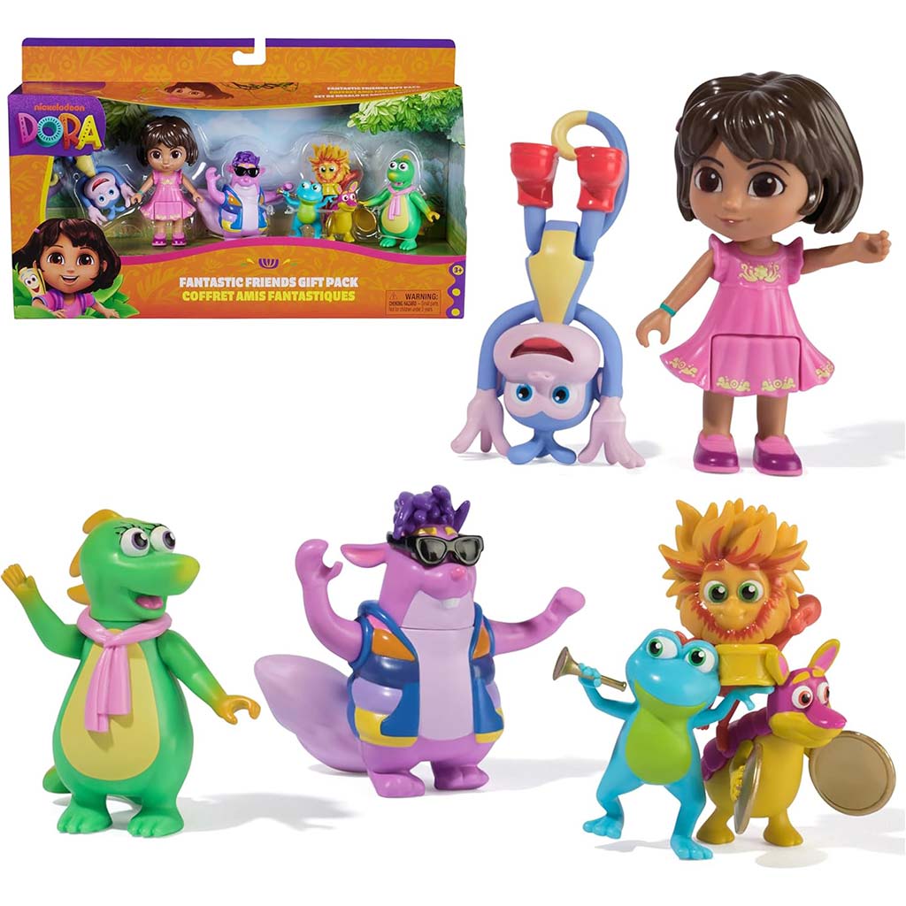 imagen de Dora la Exploradora - Set de Figuras - Amigos Fantásticos - Spin Master 2