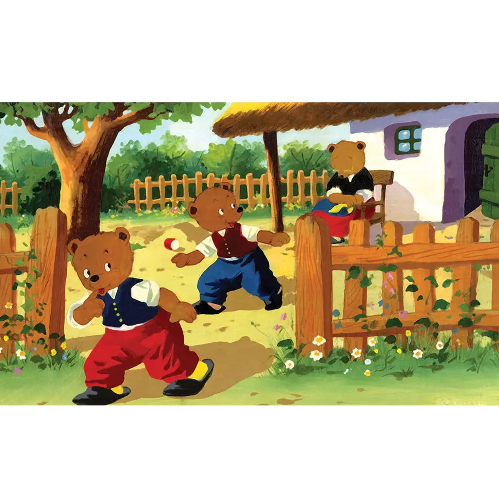imagen de Dos ositos y el zorro diaporama 1