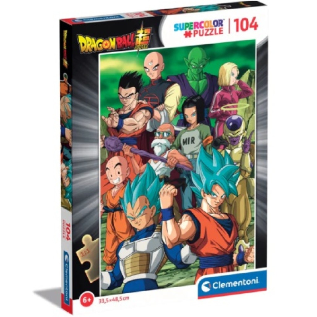 imagen de Dragonball Super equipo Supercolor puzzle de 104 piezas - Clementoni 1