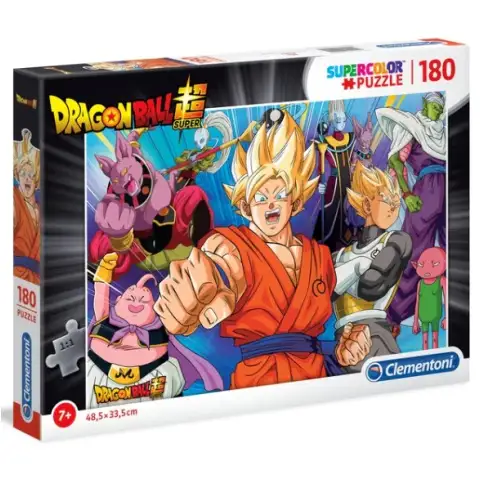 imagen de Dragonball Super Son Goku Supercolor 180 piezas puzzle - Clementoni 1