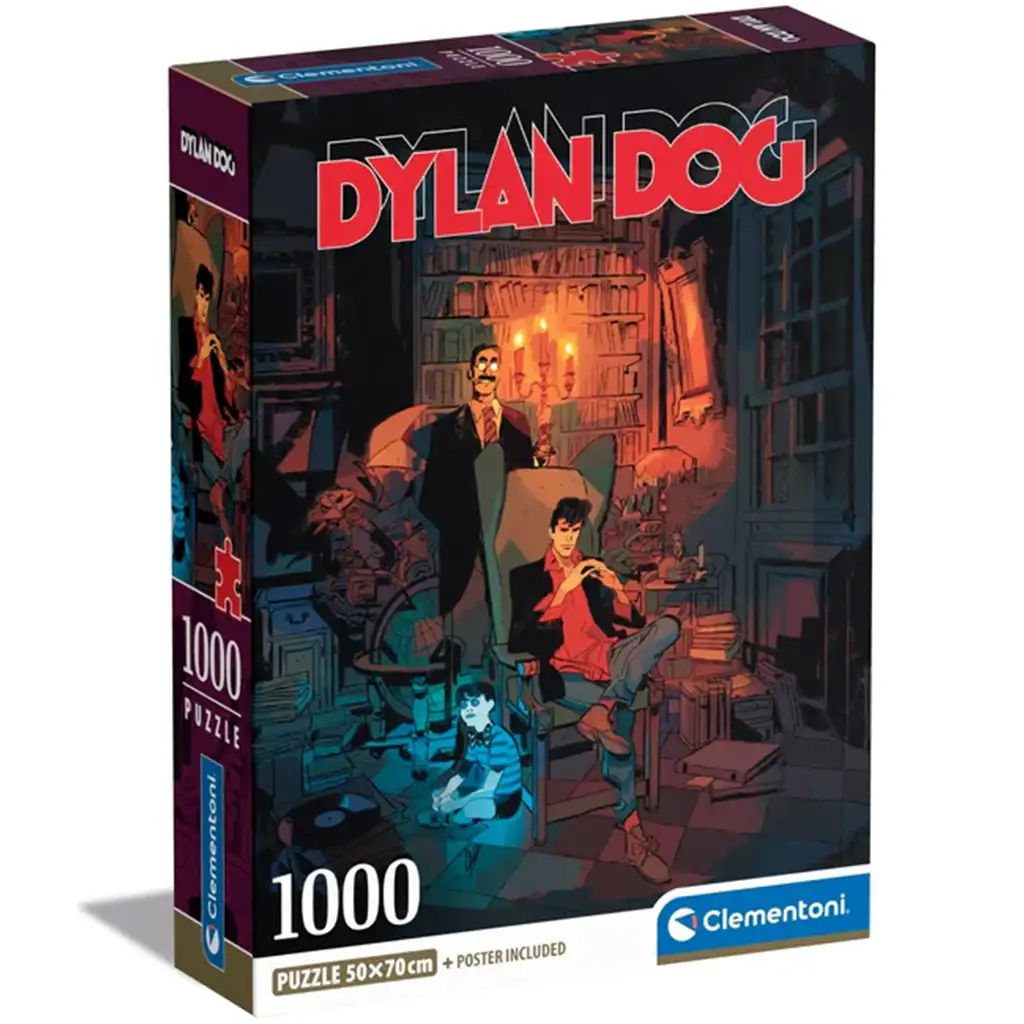 imagen de Dylan Dog rompecabezas de 1000 piezas - Clementoni 1