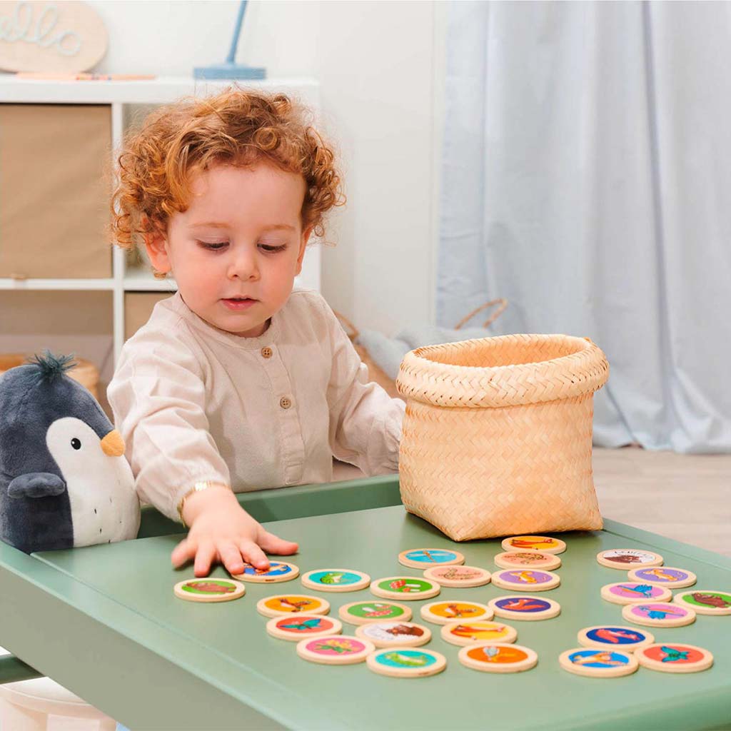 imagen de Eichhorn: Graffaló Juego de memoria de madera de 30 piezas - Simba Toys 3