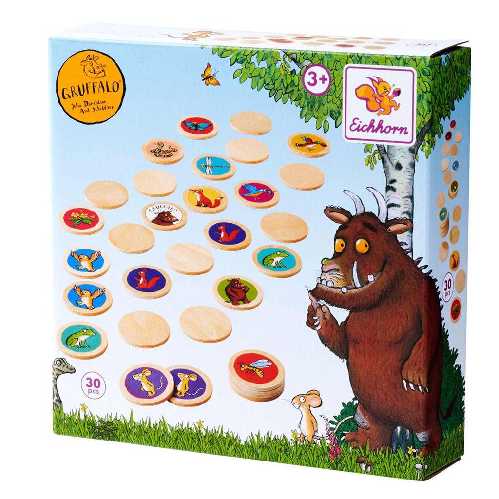 imagen de Eichhorn: Graffaló Juego de memoria de madera de 30 piezas - Simba Toys 1