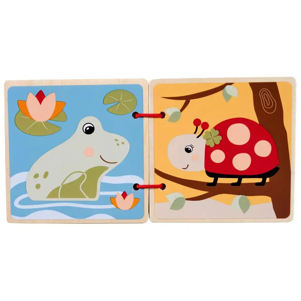 imagen de Eichhorn: Libro de imágenes de madera de animales - Simba Toys 3