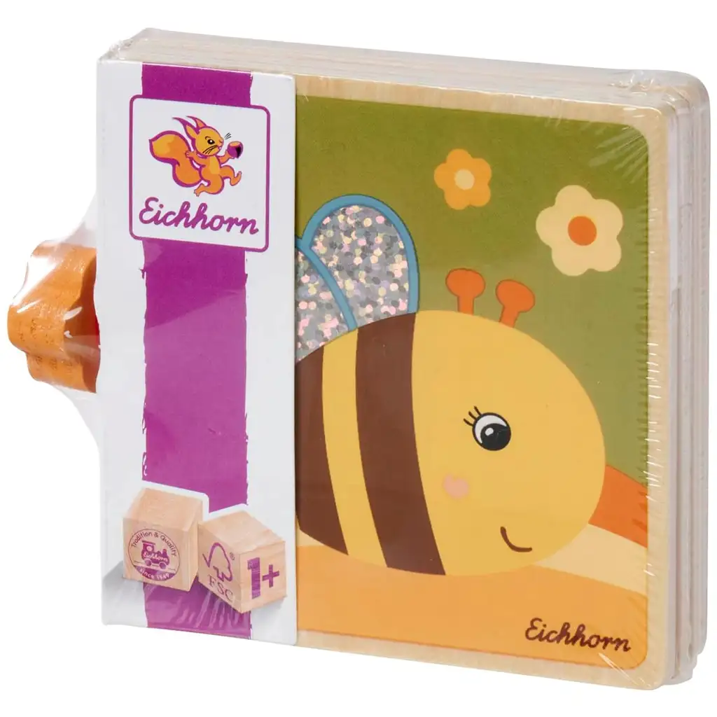 imagen de Eichhorn: Libro de imágenes de madera de animales - Simba Toys 1
