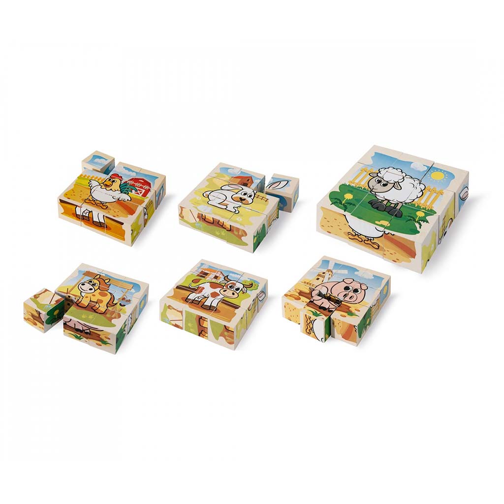 imagen de Eichhorn: Rompecabezas de Madera – Rompecabezas de Animales de Granja para Niños Pequeños - Simba Toys 2