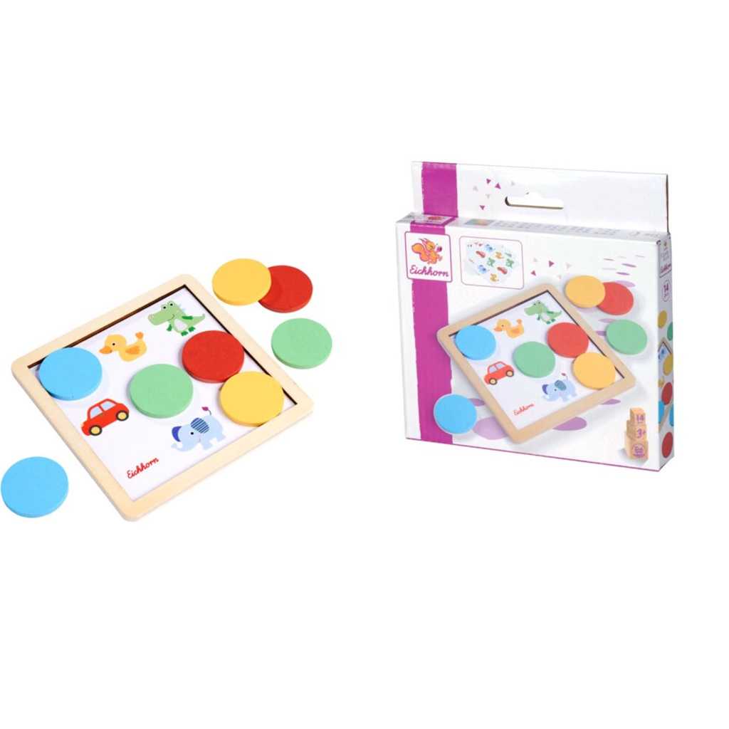 imagen de Eichorn: Juego de emparejar de madera 1