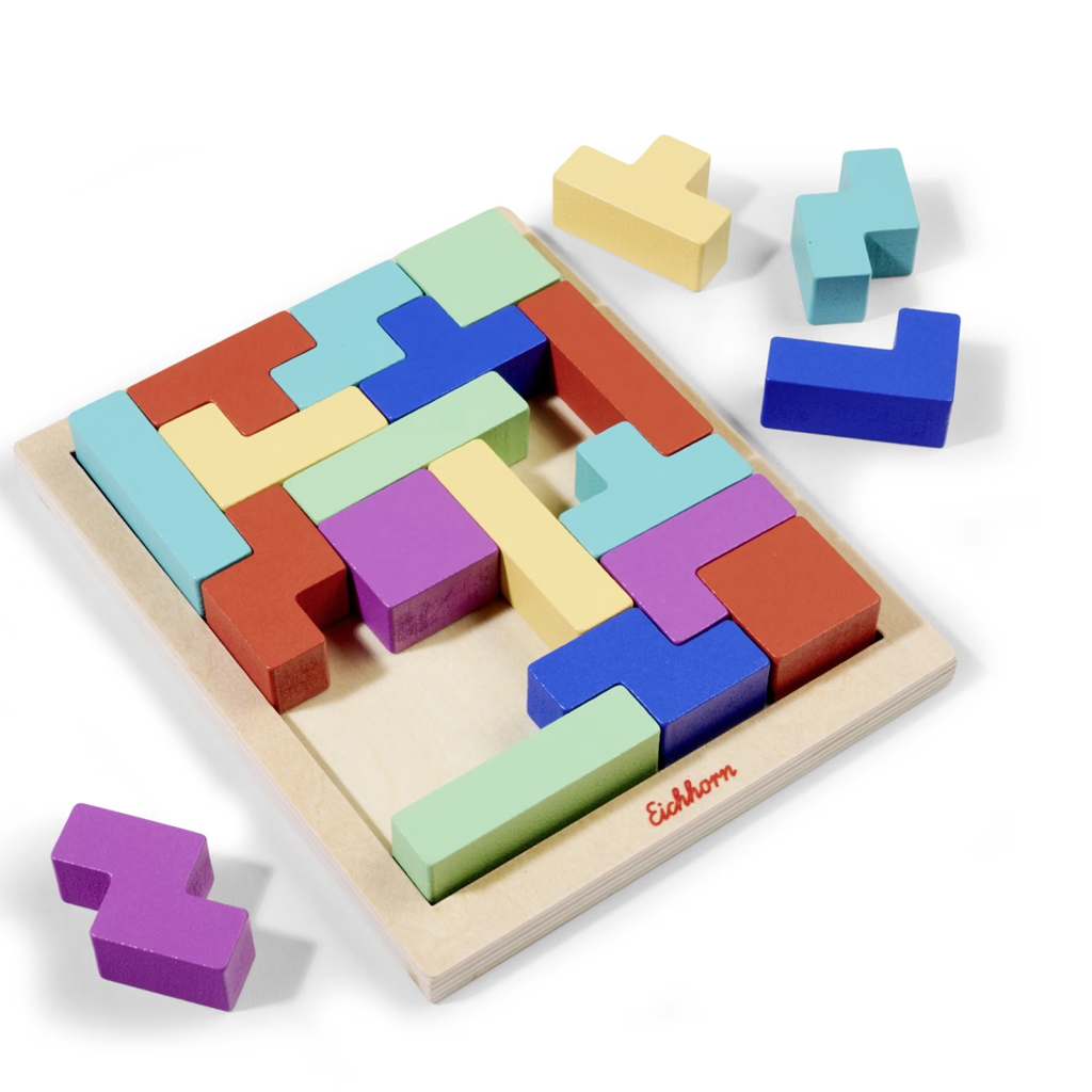 imagen de Eichorn: Juego de encaje de formas de madera 2