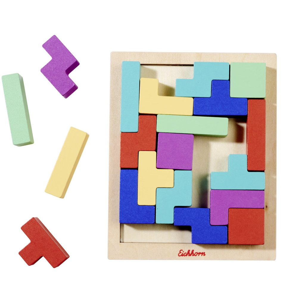 imagen de Eichorn: Juego de encaje de formas de madera 5