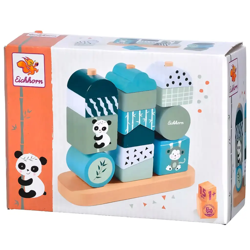 imagen de Eichorn: Juguete de apilamiento de madera para niños 3