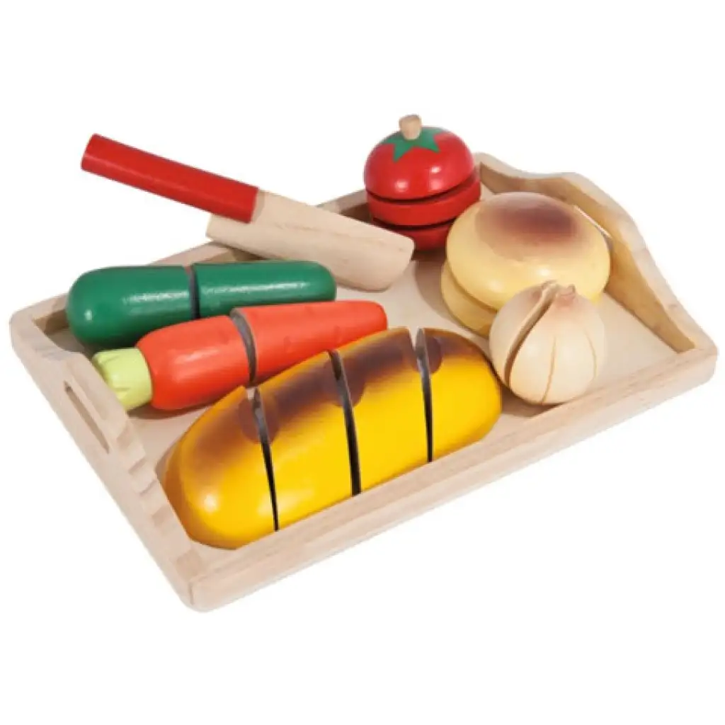 imagen de Eichorn: Tabla de cortar de madera con accesorios 2