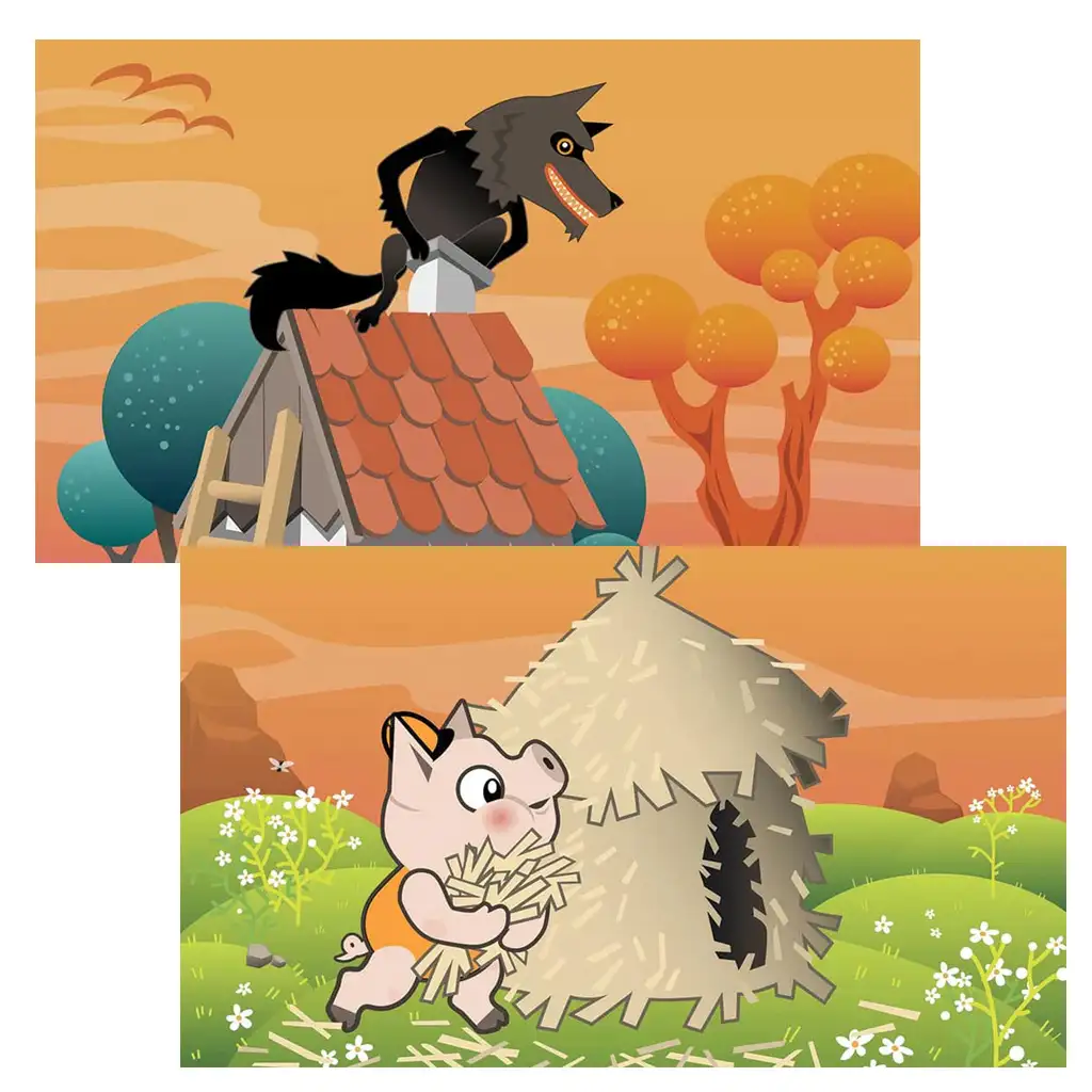imagen de El cuento de los tres cerditos diaporama 2