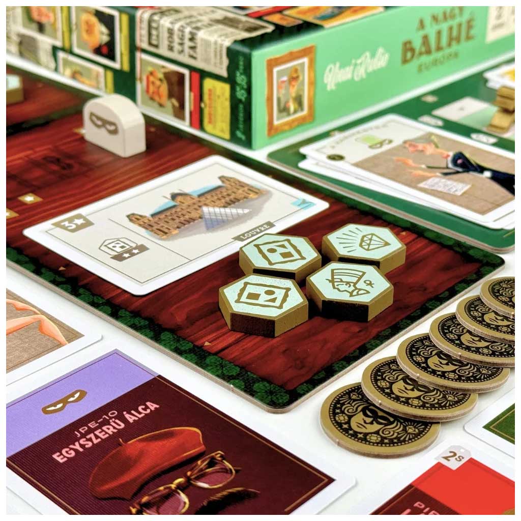 imagen de El gran golpe: juego de mesa Europa 5