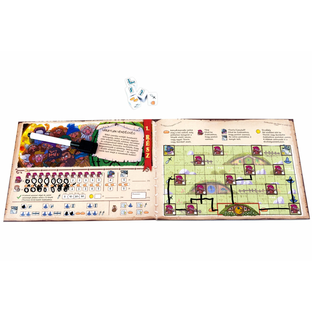 imagen de El hobbit - Un viaje allí y de vuelta juego de mesa 3