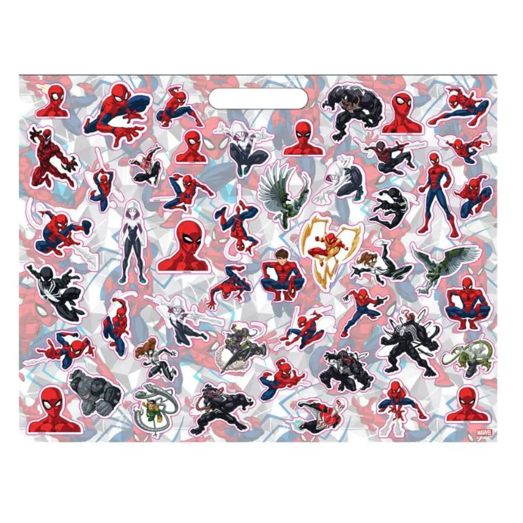 imagen de El increíble set de colorear de Spiderman con pegatinas y 3 crayones 3
