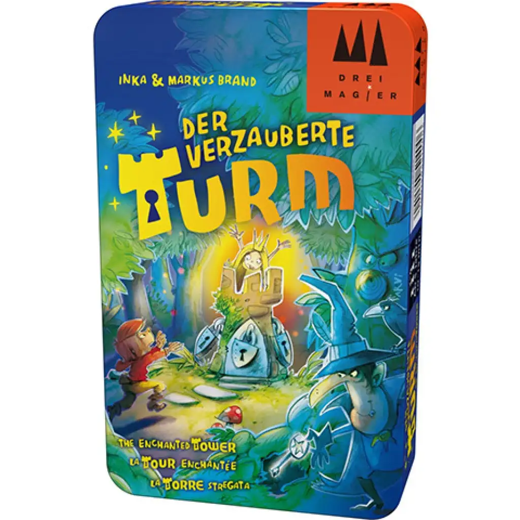 imagen de El juego de mesa de la torre encantada edición en caja de metal 1