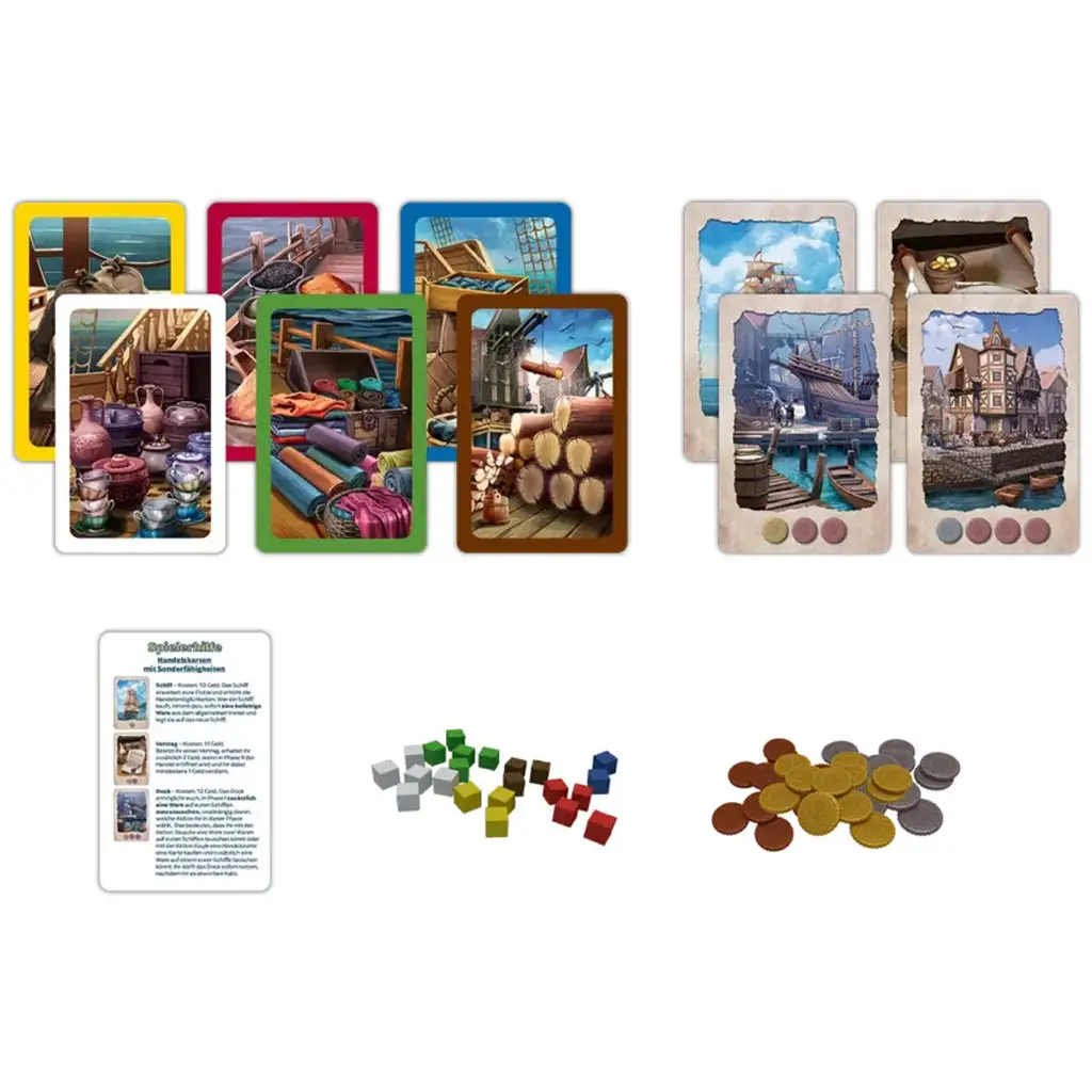 imagen de El juego de mesa The Sea Merchants - Trefl 2