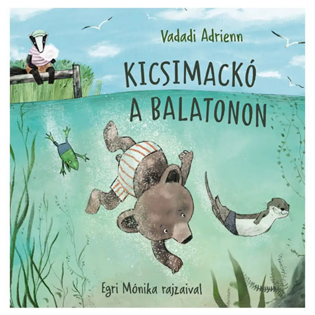 imagen de El osito en el Balatón libro de cuentos - Pagony 1