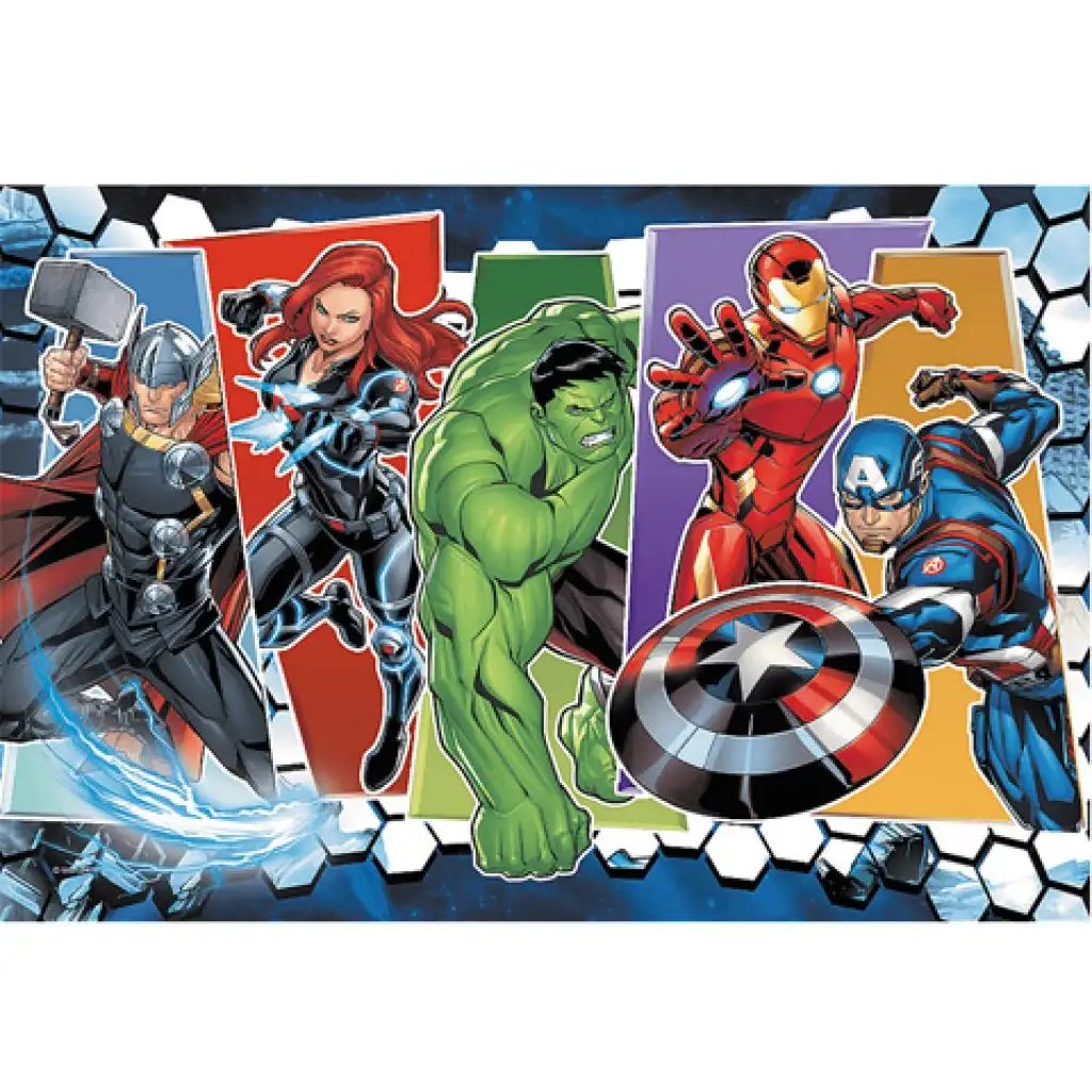 imagen de El puzzle invencible de los Vengadores 60 piezas - Trefl 2