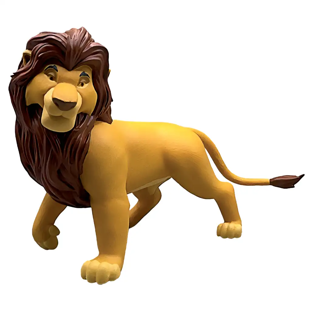imagen de El Rey León: Figura de acción Mufasa - Bullyland 1