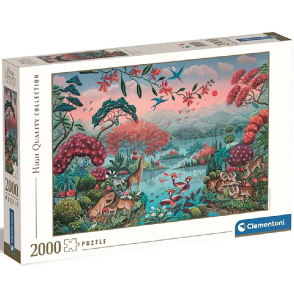 imagen de El rompecabezas de jungla pacífica HQC 2000 piezas - Clementoni 1