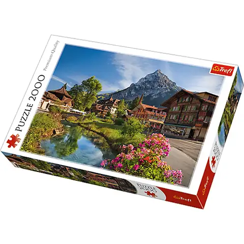 imagen de El rompecabezas premium de 2000 piezas de los Alpes de verano - Trefl 1