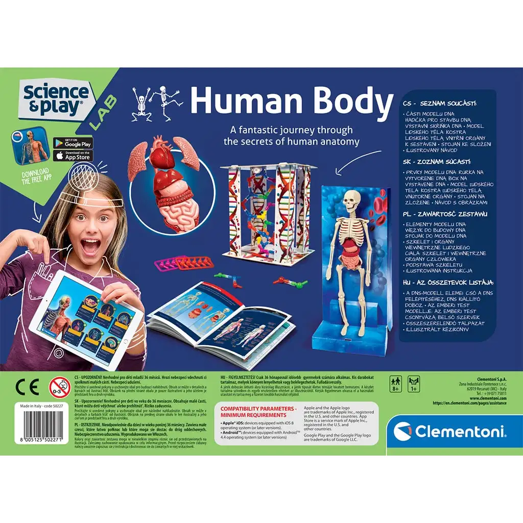imagen de El set de juego científico del cuerpo humano - Clementoni 3