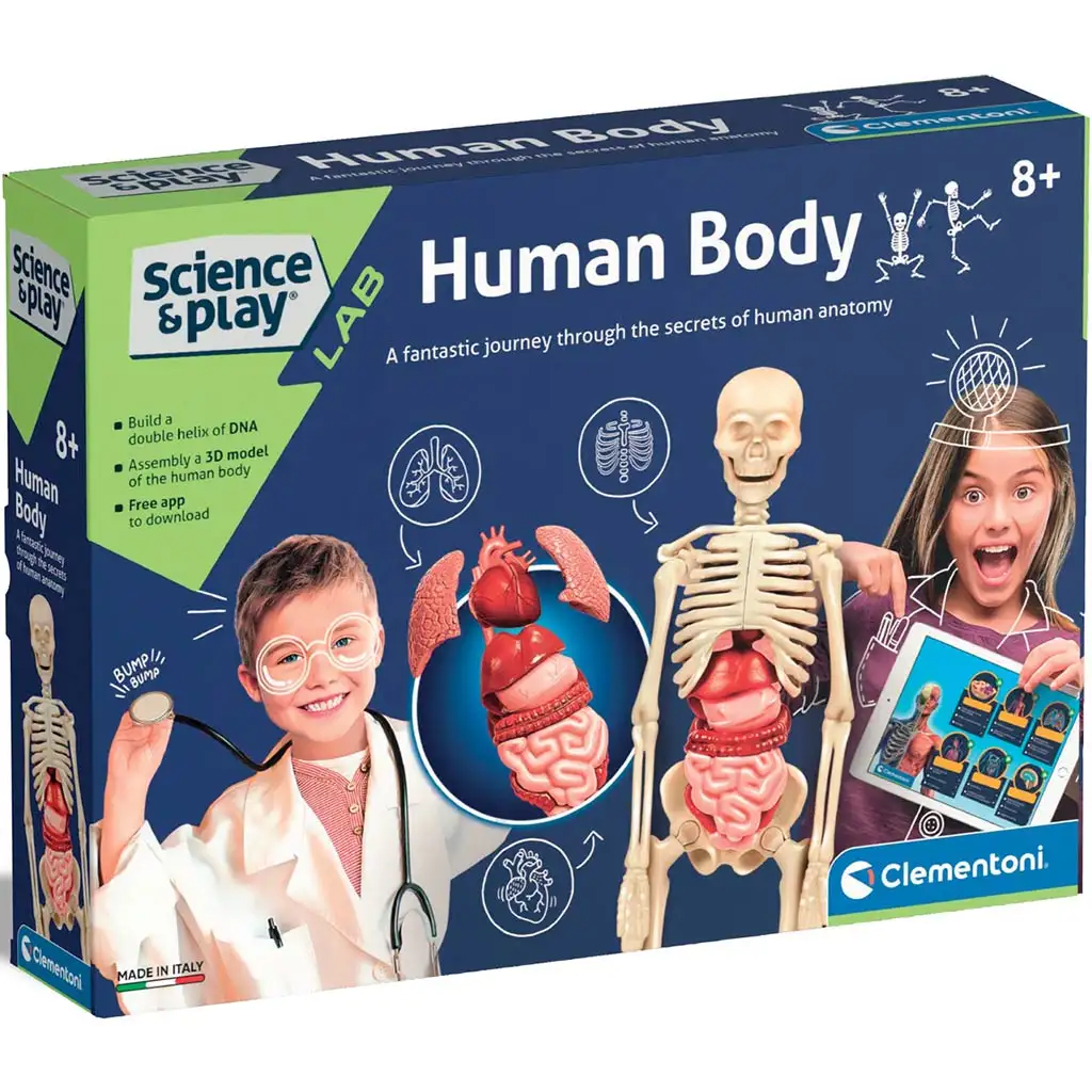imagen de El set de juego científico del cuerpo humano - Clementoni 1