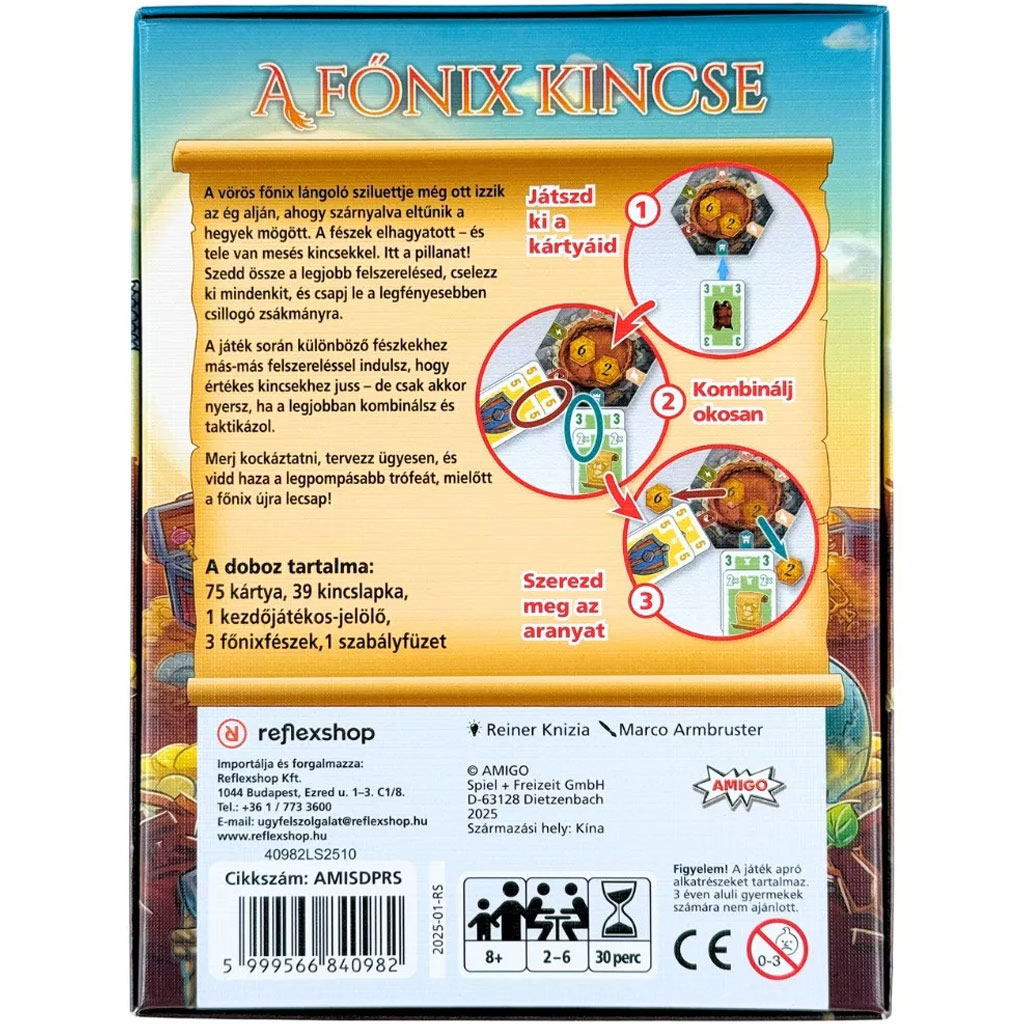 imagen de El tesoro del fénix juego de mesa 2