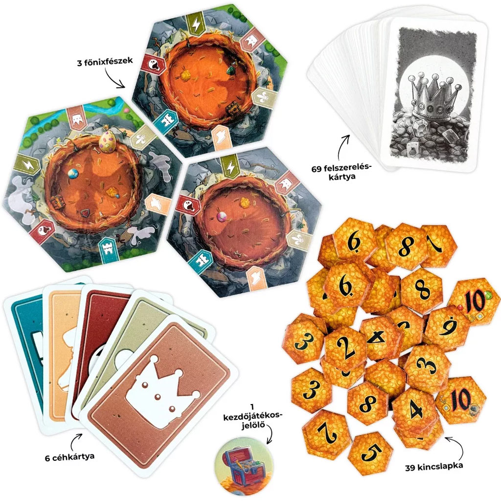 imagen de El tesoro del fénix juego de mesa 3