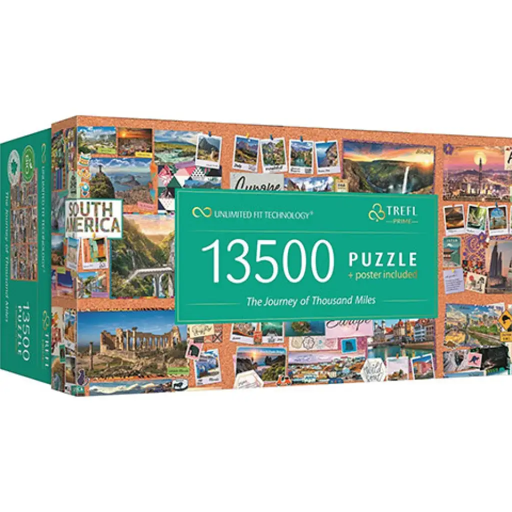 imagen de El viaje de mil millas rompecabezas de 13500 piezas - Trefl 1