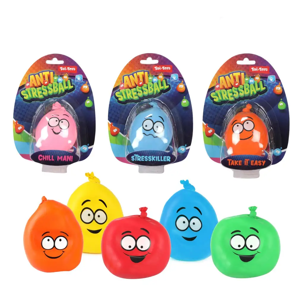 imagen de Emoji pelota antiestrés en varias versiones 1ud 1