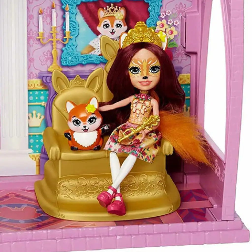 imagen de Enchantimals: Castillo Real con Felicity Fox - Mattel 3