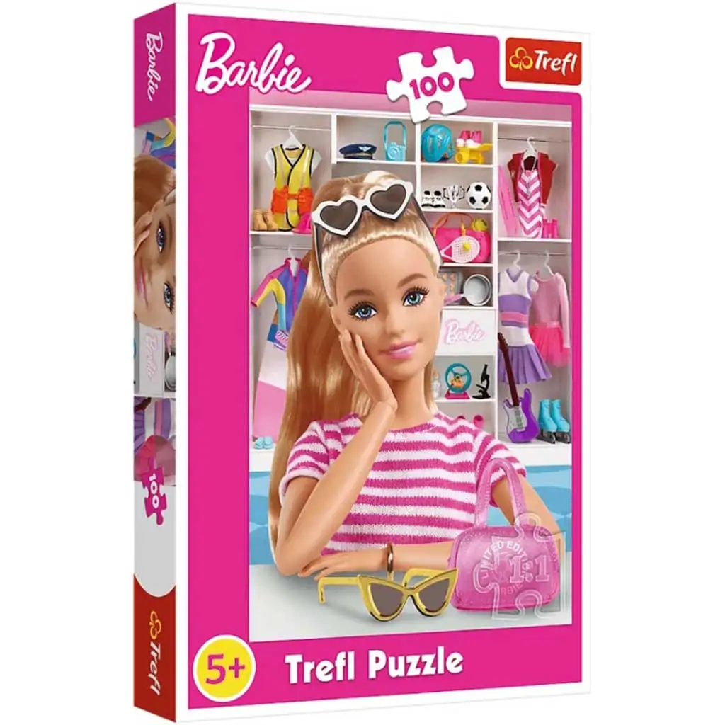 imagen de Encuentro con Barbie 100 piezas puzzle - Trefl 1