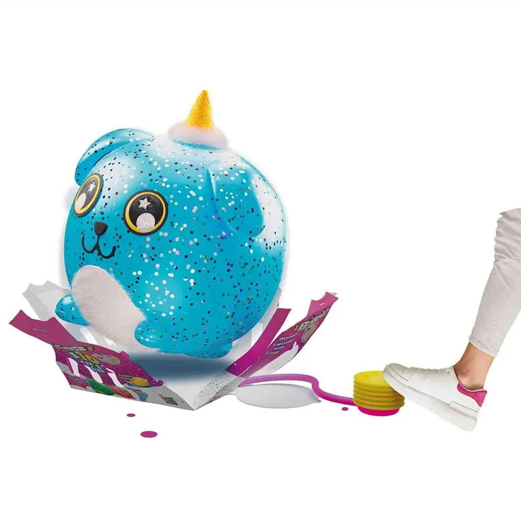 imagen de Eolo: Biggies perro de peluche inflable 45cm 2