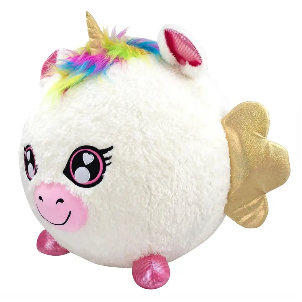 imagen de Eolo: Biggies unicornio de peluche inflable 45cm 3