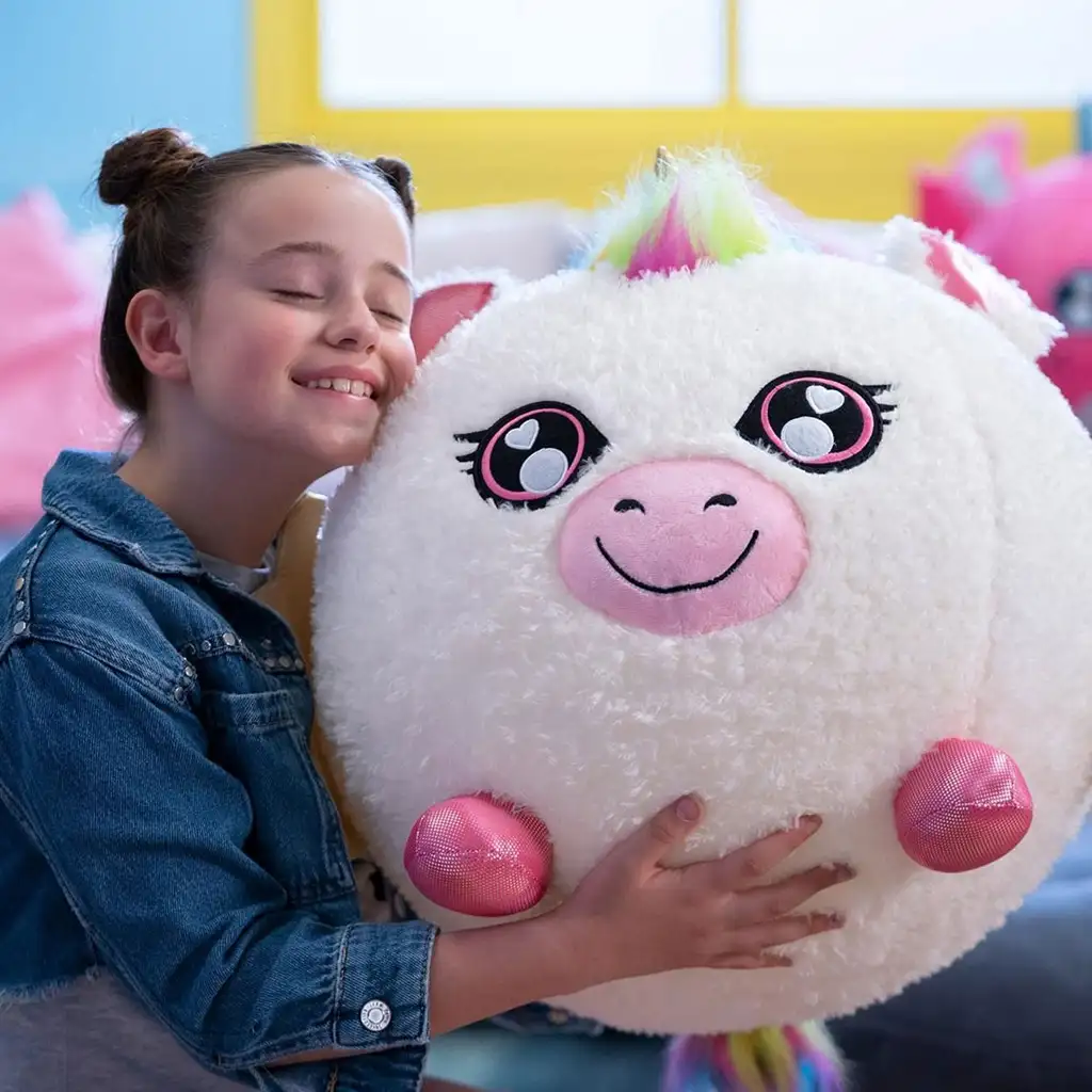 imagen de Eolo: Biggies unicornio de peluche inflable 45cm 5