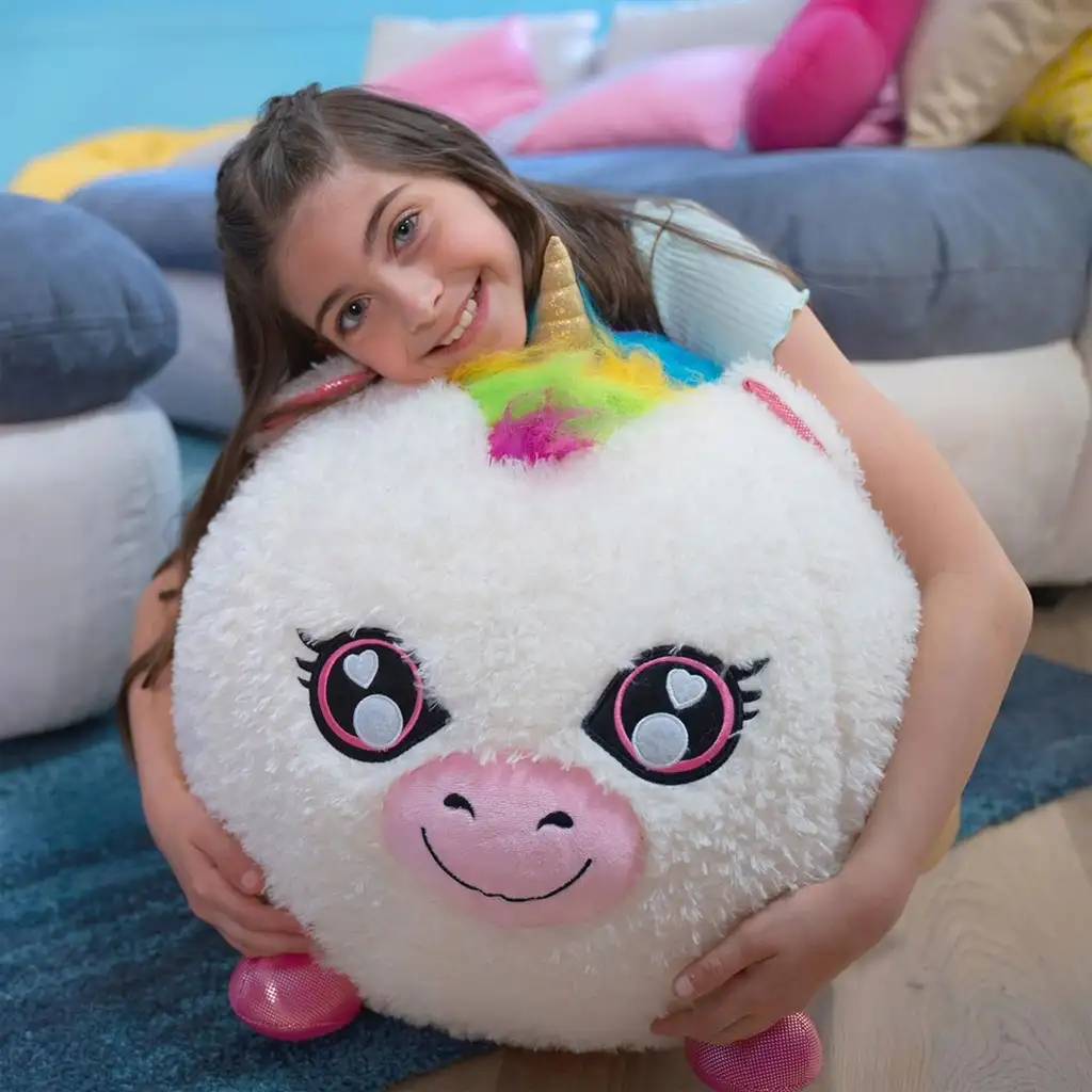 imagen de Eolo: Biggies unicornio de peluche inflable 45cm 6