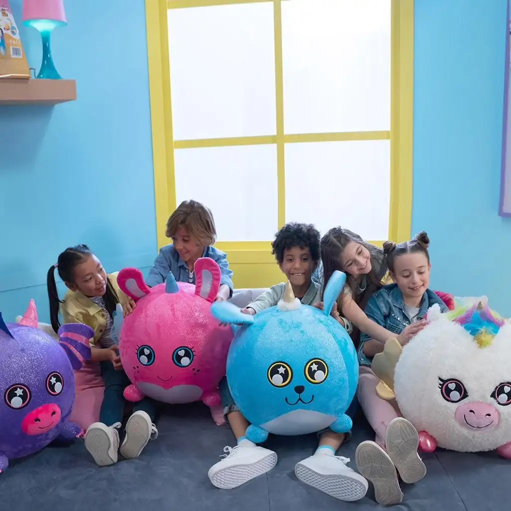 imagen de Eolo: Biggies unicornio de peluche inflable 45cm 8