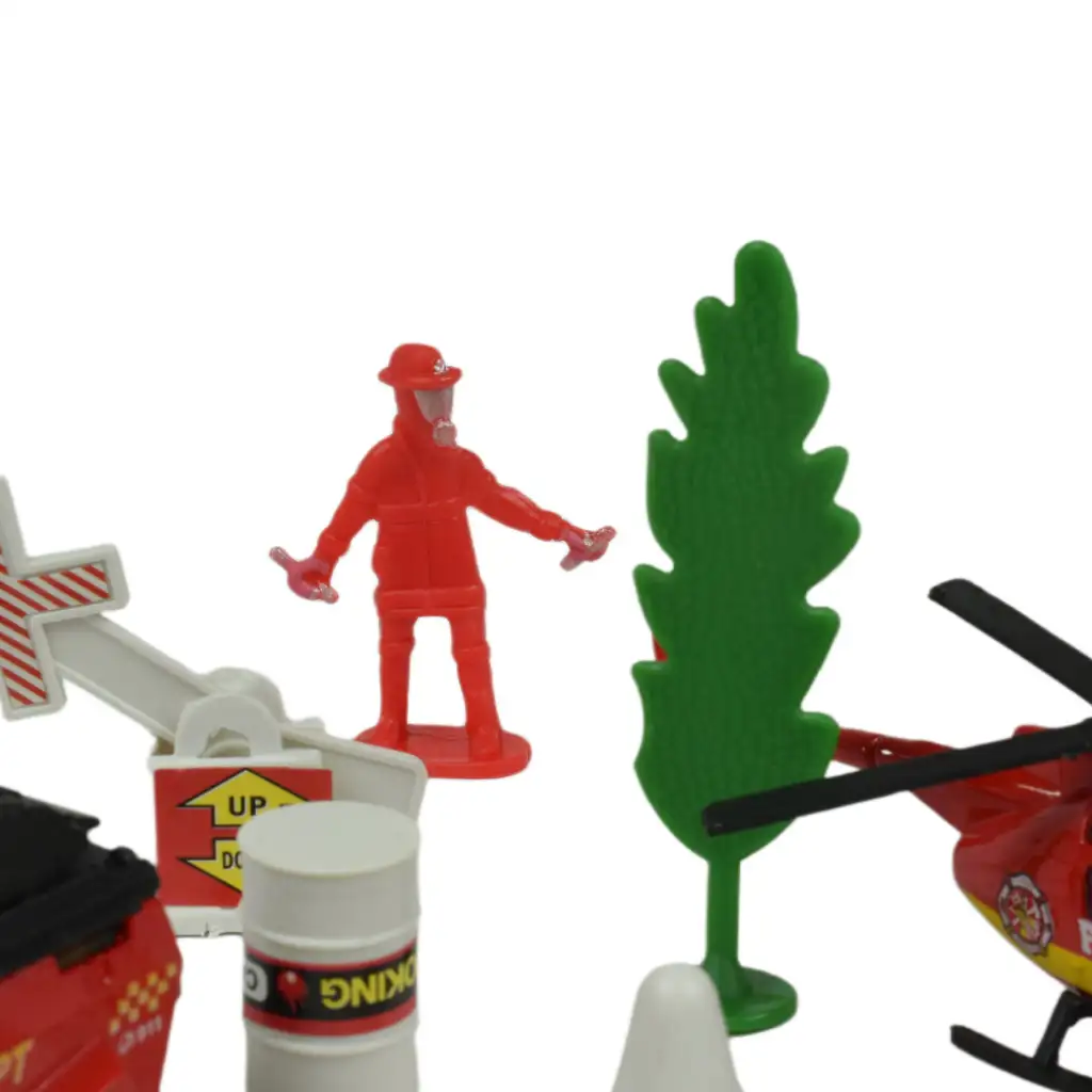 imagen de Equipo de Bomberos: Set de juego de bomberos con vehículos y accesorios en varias versiones 1ud 3