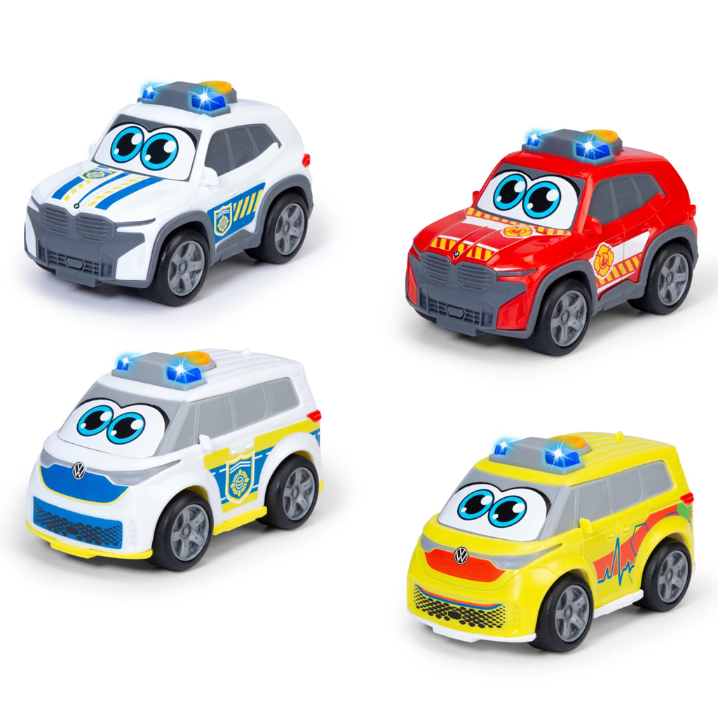 imagen de Equipo de Emergencia ABC cochecito con luz y sonido, varios, 1 unidad - Dickie Toys 2