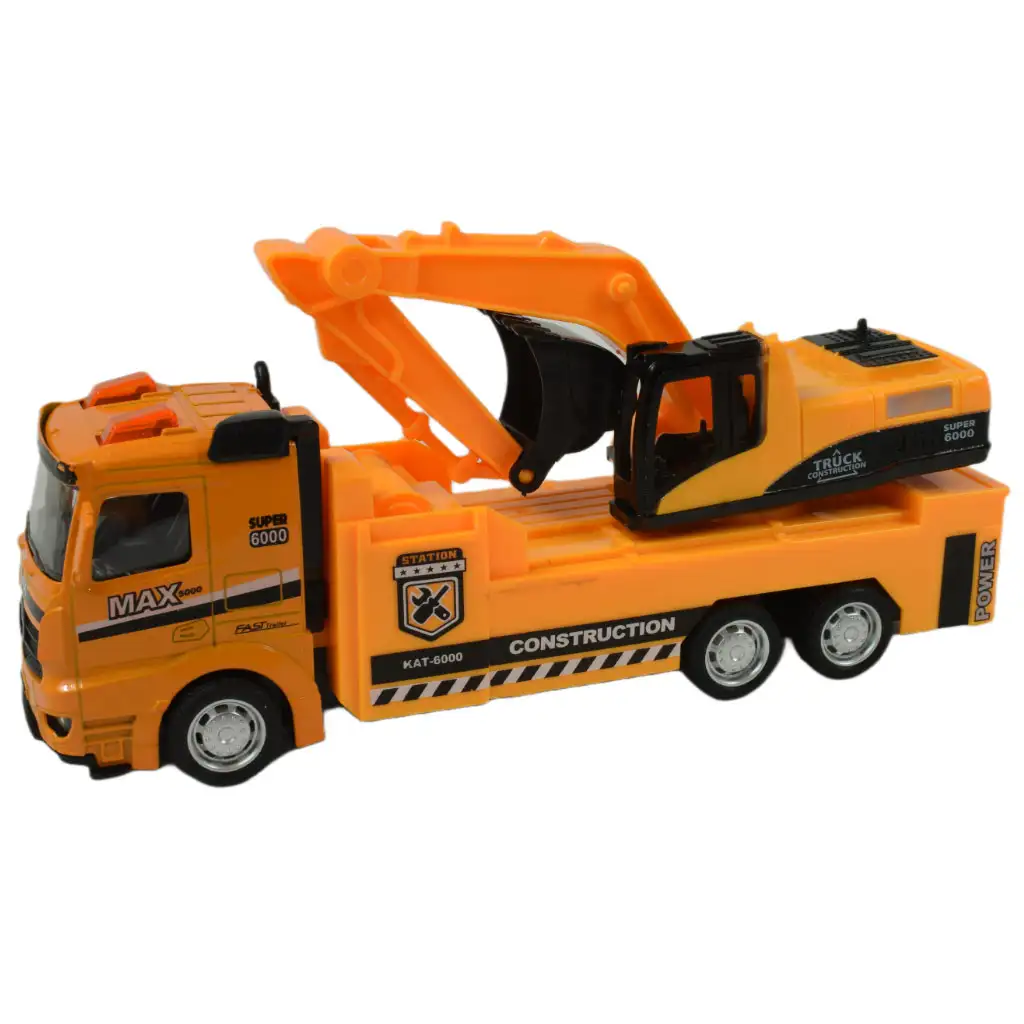 imagen de Equipo de Servicio: Camión de construcción con volante y sonido en varias versiones de 20cm 14