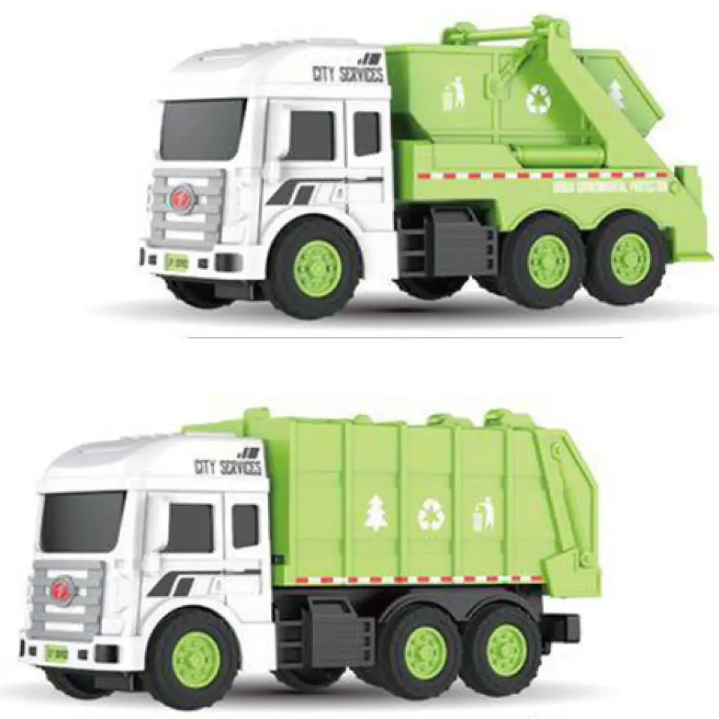 imagen de Equipo de Servicio: Vehículo de Recolección de Basura 15cm en dos versiones 1