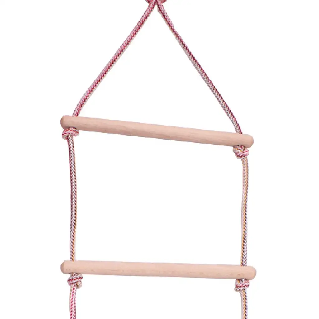 imagen de Escalera de cuerda de madera 2