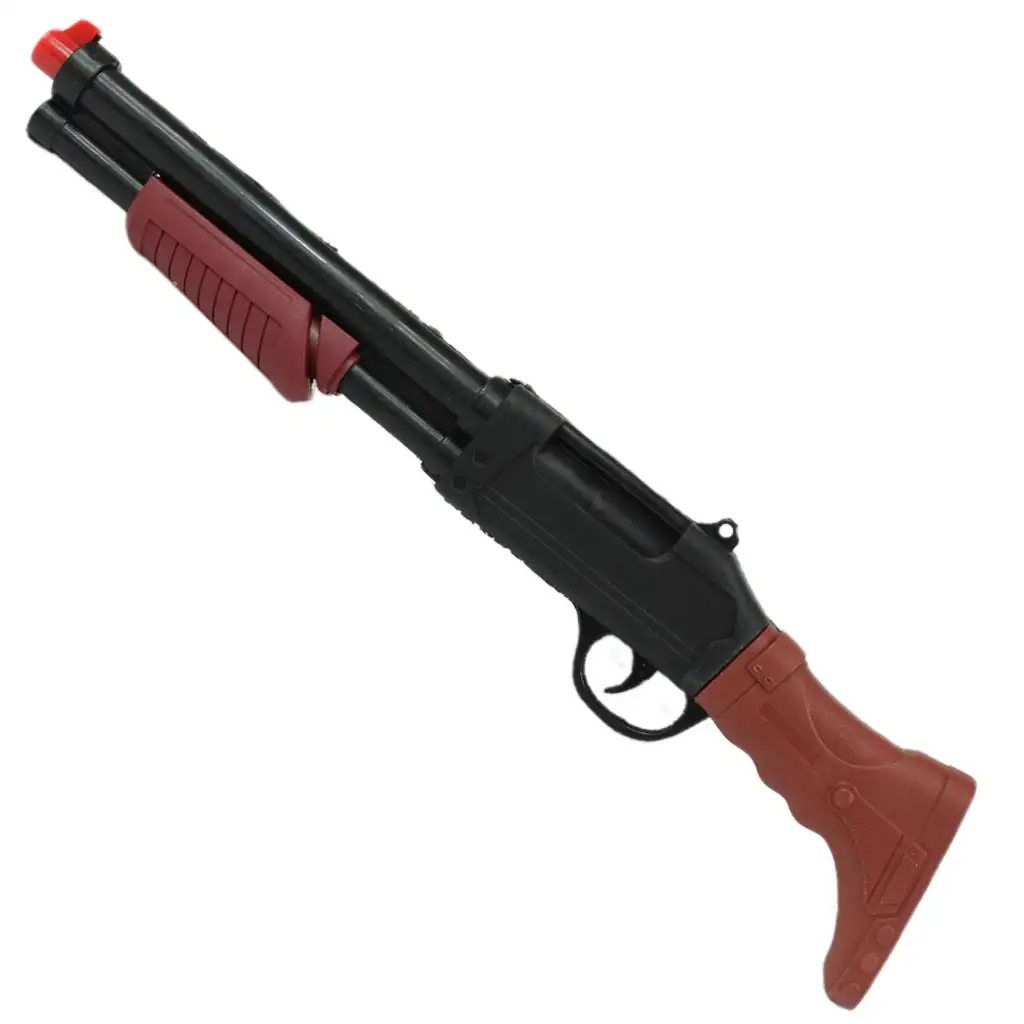 imagen de Escopeta con dardos de ventosa y funda para cinturón de 48cm 2