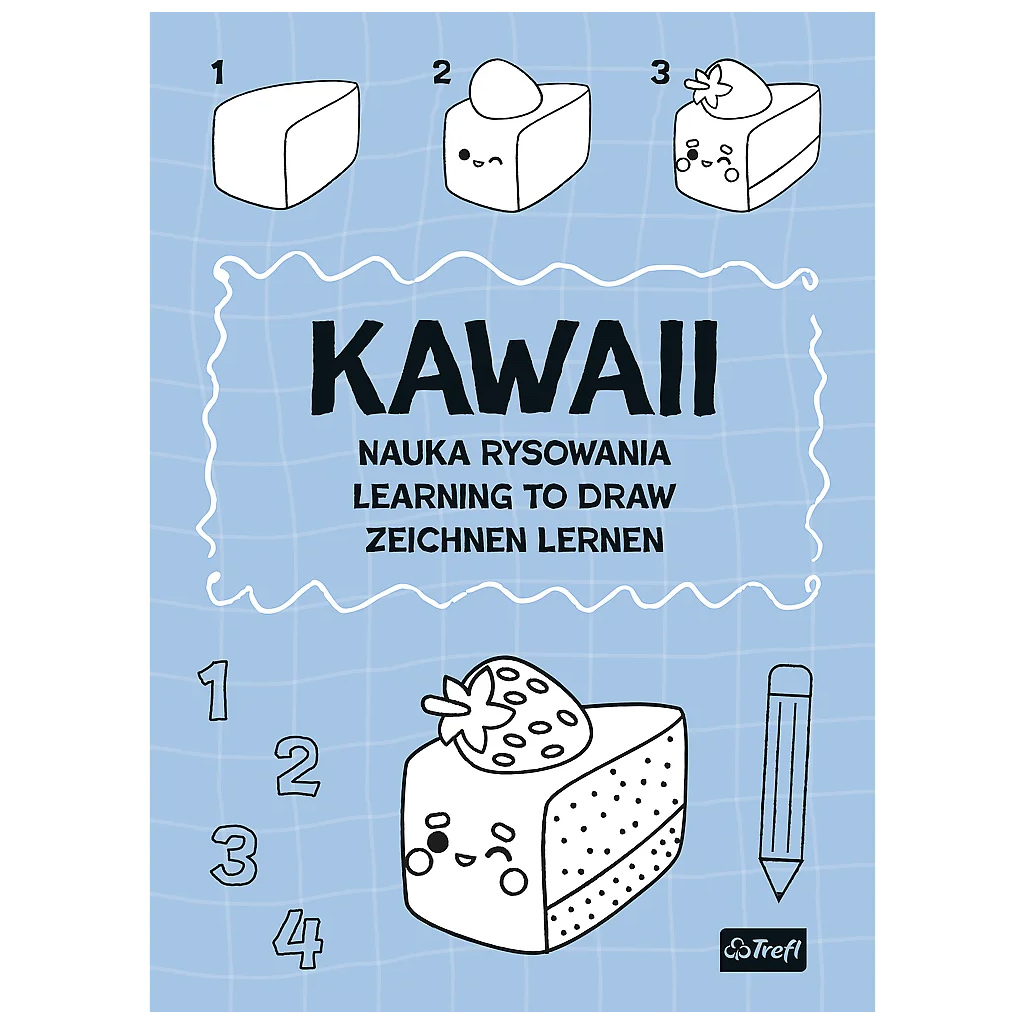 imagen de Escuela de dibujo Kawaii: aprende a dibujar paso a paso cuaderno de actividades - Trefl 1