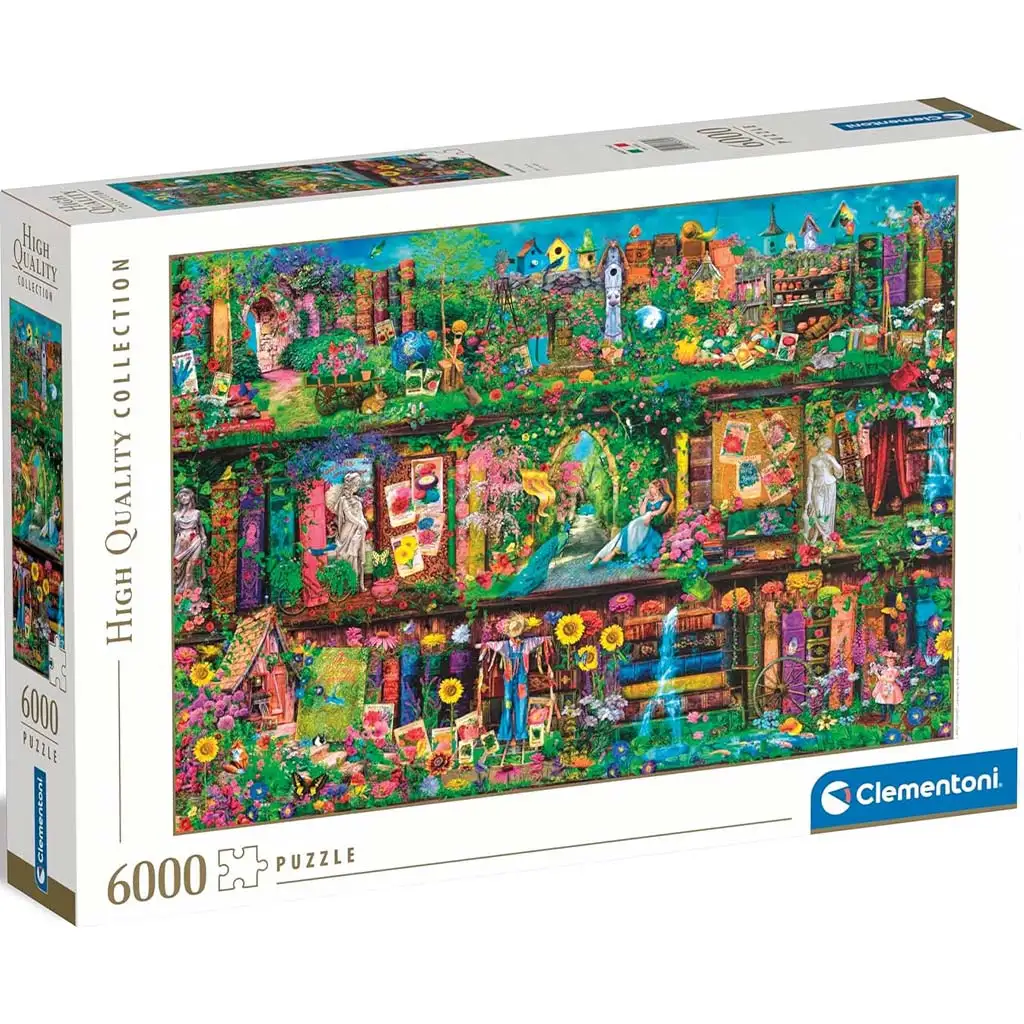 imagen de Estante de jardín 6000 piezas HQC puzzle - Clementoni 1